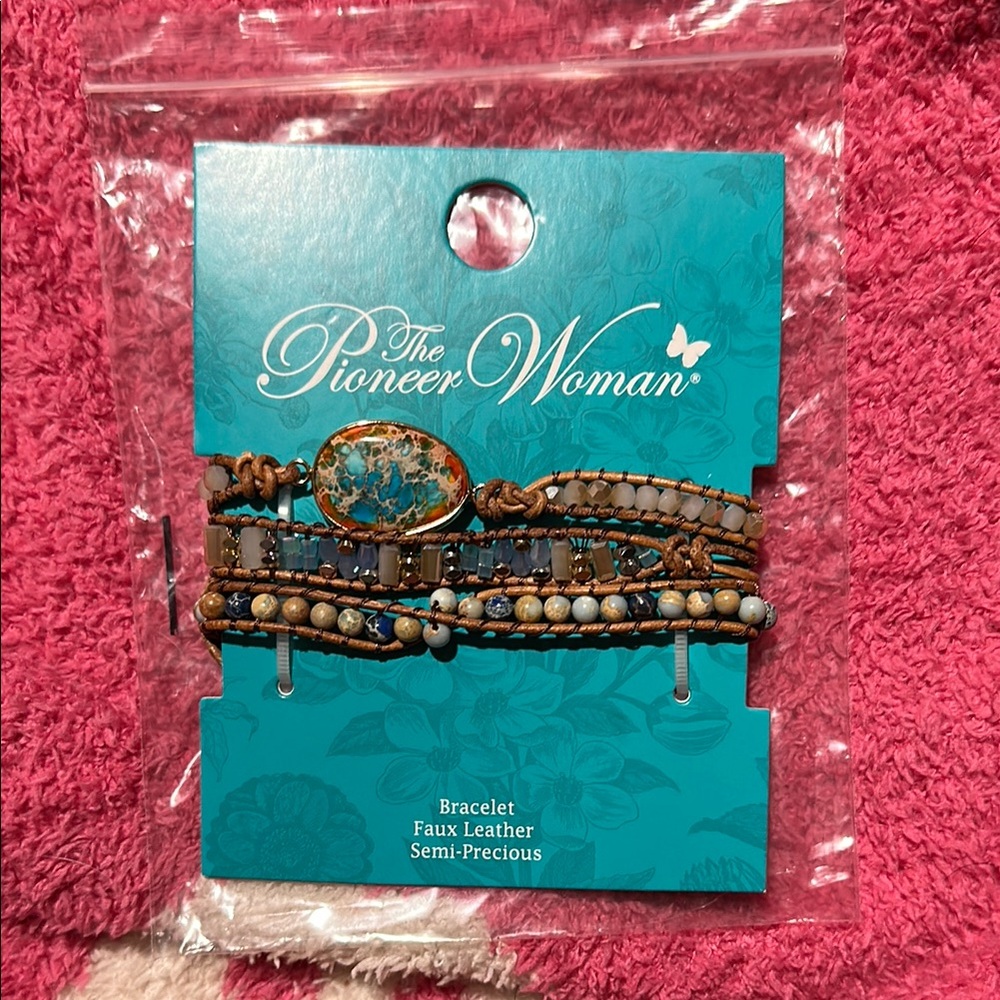 The Pioneer Woman Faux Leather Bracelet